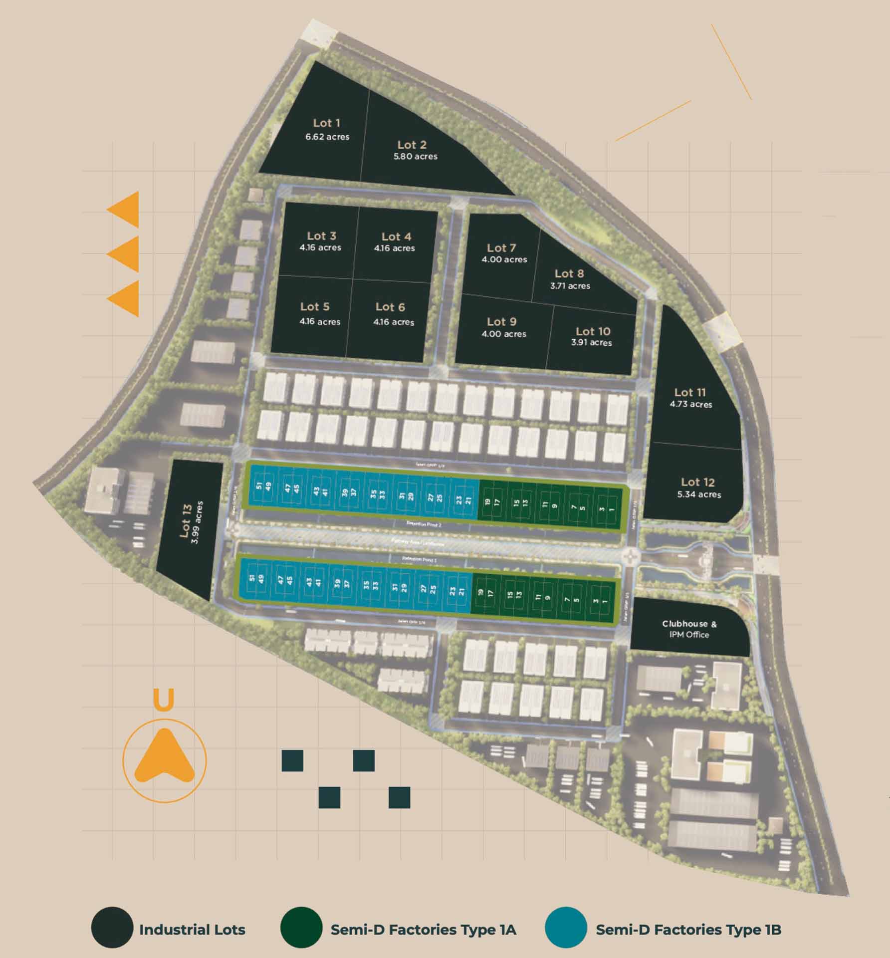 Green Industrial Park (GRIP), Kota Puteri Industrial Land