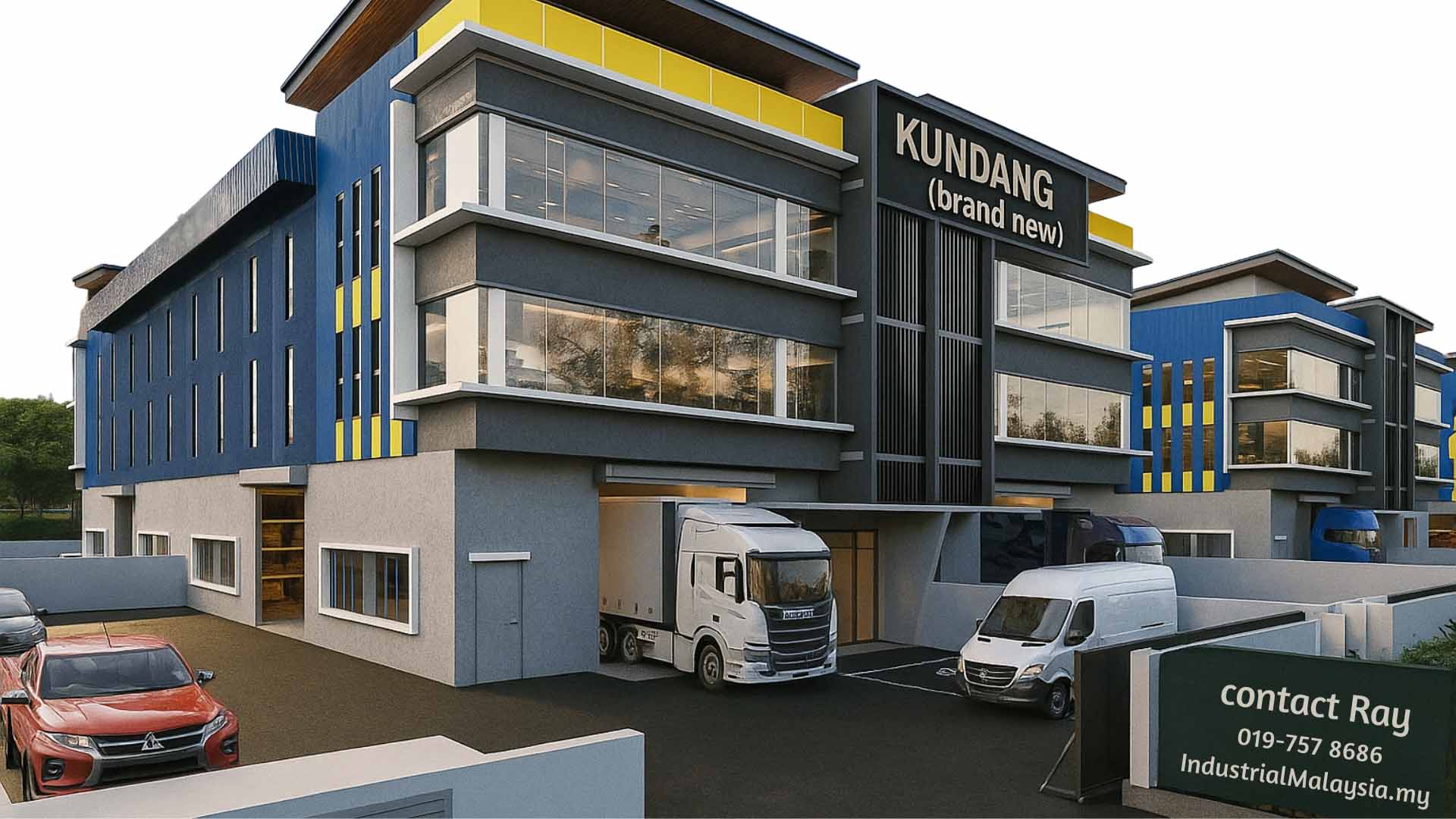 Kundang Industrial Park Semi-D Factory